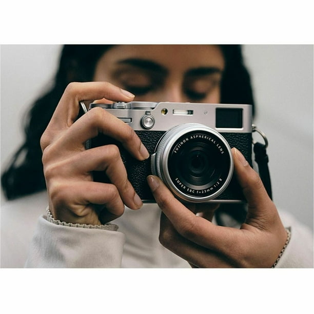 Fujifilm X100VI 40 Megapixel Compact Camera, Silver - Walmart