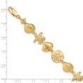 thumbnail image 3 of 14K Yellow Gold Sea Life Bracelet, 3 of 3