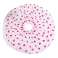 thumbnail image 2 of XIAONU Women Heart Print Tutu Skirt Elastic High-Waisted Tulle Skirt Sweet Valentine's Day Party Dress-Up Skirts, 2 of 3