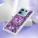 thumbnail image 5 of Funda para Xiaomi Redmi Note 13 5G con Brillo Líquido Flotante, Purpurina, Parachoques y Anillo Giratorio Soporte, 5 of 5