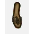 thumbnail image 4 of Bolly Punk Stud Clear Jelly Flats, 4 of 9