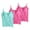 Green a3, variant on qolati 3 Pack Built in Bra Tank Tops for Women 2024 Casual Adjustable Spaghetti Strap Camisole Plus Size Sleeveless Yoga Workout Tops