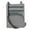 Grey, variant on SILVERFEVER Women's Shoulder Crossbody Round RFID Pocket Small Genuine Leather Bag