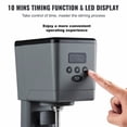 thumbnail image 6 of Milkshake Maker 375W Electric Blender, 820ml Stainless Steel Cup, 3-Speed Drink Mixer, LED Display, Microswitch Safety, for Home & Commercial Use, 6 of 7