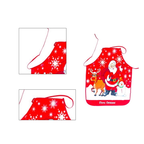 Delantal De Muñeco De Nieve • Delantales Impresos Personalizados Para Niños • Infantil Junior Baker Navidad Hombre De Nieve Navidad - España