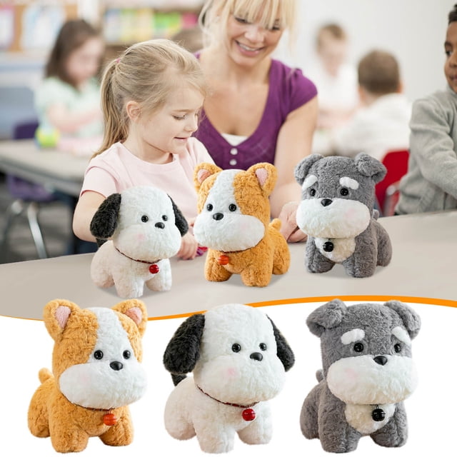 Xihbxyly Muñeco de Perro Toy Dang, Regalo de Tela Suave, Decoración de Dormitorio, Compañero de Sueño Reconfortante, Decoración Del Hogar, Tamaño 20 Cm