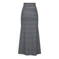 thumbnail image 4 of Weiqiqre Jupes pour Femmes Décontractées Douces à Revers Taille Haute Maxi Jupe Longue Robe Polyvalente, 4 of 7