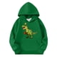 thumbnail image 3 of Sudadera con capucha para niñas y niños, sudadera de manga larga con cuello redondo y estampado de moda, jersey con bolsillo, sudadera de poliéster para niñas, 3 of 8