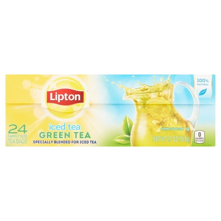 Lipton Thé vert famille taille Sacs Iced Tea, 24 ct
