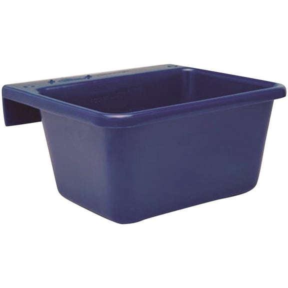 Fortex/Fortiflex 1306614 Small Over The Fence Feeder, 5 Qt, Sapphire Blue