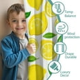 thumbnail image 3 of Blackout Kids Curtains,Lemon Childrens Insulated Curtains Set Of 2,Bedroom Essentials,Toddler Room Decor 42x54in(106x137cm), 3 of 4