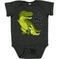 thumbnail image 3 of Inktastic I Love My Dad with Baby and Daddy Tyranasaurus Rex Boys or Girls Baby Bodysuit, 3 of 5