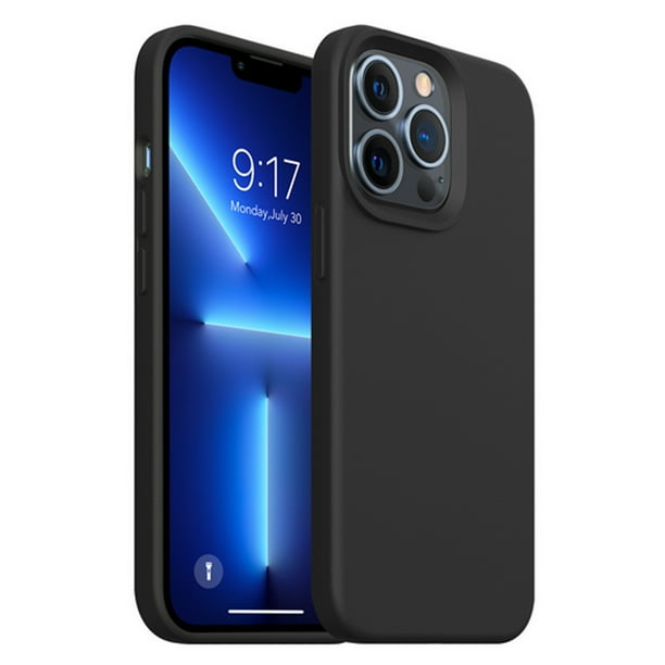 Estuche de silicona Irfora Funda de silicona líquida para teléfono compatible con iPhone 13 Pro Funda protectora para teléfono ultradelgada a prueba de golpes y antiarañazos Irfora Estuche de silicona