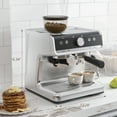 thumbnail image 3 of CazToi Coffee Machine with Grinder, 1450W Pressure Coffee Maker, Bean to Cup Brewer, 3 of 10