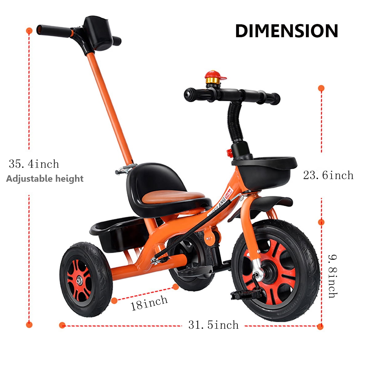 push tricycle for 1 year old