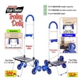 thumbnail image 2 of dbest products DBEST-01-554 Stair Climber Bigger Foldable Trolley Dolly, Blue, 2 of 6