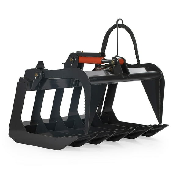 Titan Attachments 48" Grade 50 Economy Series Root Grapple Bucket, SSQA Quick Tach Connection