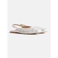 thumbnail image 2 of Weekend Academy Girls Sparkly Slingback Flats, 2 of 6