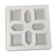 thumbnail image 4 of Modelo de decoración de pared de hormigón, bloque de pared de hormigón, cuadrado, fácil de usar para arquitectura de patios, ingeniería patios Estilo E, 4 of 8