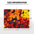 thumbnail image 2 of Fotbe Marigold Flowers In Different Colors Alfombrilla de Secado para Cocina con Estampado, 18x24 Pulgadas, 2 of 7