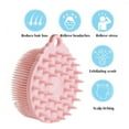 thumbnail image 1 of Shampoo Scalp Massager Brush Removes Dead Skin Scrubber for Public Shower Room Use, 1 of 3