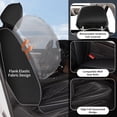 thumbnail image 2 of DIKSOAKR Seat Covers Fit for Honda Ridgeline 2006-2014 Car Seat Covers Full Set 5 Seats Faux Leather Car Seat Cushion Protector, 2 of 5