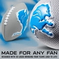 thumbnail image 2 of Franklin Sports NFL Detroit Lions Football - Kids Foam Football - Soft Football - Mini Size - Perfect for Gameday - 8.5" 3D logos!, 2 of 7