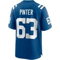 thumbnail image 3 of Men's Nike Danny Pinter Royal Indianapolis Colts Game Jersey, 3 of 4
