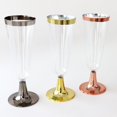 thumbnail image 5 of 6PCS/set Disposable Plastic Wine Glasses Clear Stemmed Plastic Wine Glasses Fancy Plastic Wine Cups for Parties, Weddings, and Dining, 5 of 7