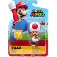 thumbnail image 1 of Super Mario Figurine Articulée 4 Pouces World Of Nintendo Vague 32 - Toad, 1 of 1
