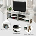 thumbnail image 3 of Aukfa Modern TV Stand for TVs up to 60" - TV Storage Cabinet for Living Room - White, 3 of 8