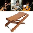 thumbnail image 4 of Classic Guitar Footrest, Adjustable Height Guitar Foot Rest Elegant Style Correct Posture Premium Wood  For Player Ashtree Wood, 4 of 8