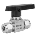 thumbnail image 3 of Válvula de Agua de Control de Flujo de Acero Inoxidable ANGGREK SS-44S Doble Conexión, 3 of 8