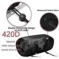 thumbnail image 4 of Wall-Mounted Patio Heater Cover - Black 30'L *9.5'H *6.5 ' W Electric Heater Cover,420D Oxford Waterproof Dustproof Infrared Heater Covers for Indo-In, 4 of 4
