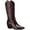 Chocolate Smooth, variant on Sun + Stone Womens Bernarrd Faux Leather Pointed Toe Cowboy, Western Boots