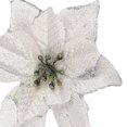 thumbnail image 2 of Wosthever Árbol de Navidad decorativo flor falsa desmontable de moda brillante Home Park Party flores artificiales decoración de oro Kits de decoración para fiestas Plata, 2 of 6