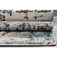 thumbnail image 3 of LaDole Rugs Blue Ivory Red Multicolor Rustic Abstract Modern Area Rug Carpet For Living Room Bedroom 3x5 3x10 4x6 5x8 6x9 8x10 9x12, 3 of 5