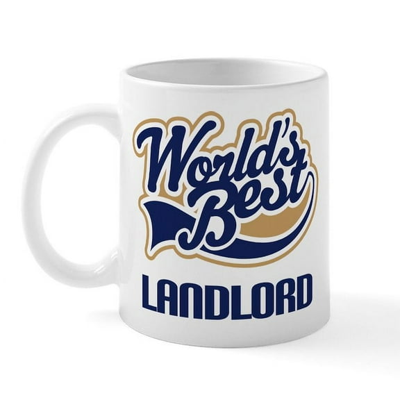 CafePress - Landlord World's Best Mug - 11 oz Ceramic Mug - Novelty Coffee Tea Cup
