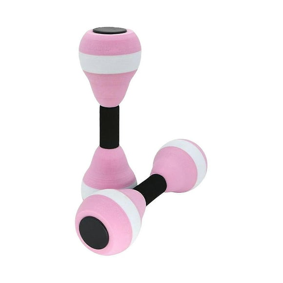 Mancuernas de agua para piscina, pesas de espuma EVA para ejercicios acuáticos, ligeras e impermeables, ideales para entrenamiento en piscina (2 unidades)