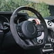 thumbnail image 5 of Reemplazo del volante de fibra de carbono volante de gamuza con costura naranja anillo de 12 OClock apto para Ford Mustang EcoBoost Gt Shelby GT350 Amonsee Otros, 5 of 8