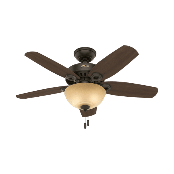 Hunter 42 Builder New Bronze Ceiling Fan With Light Kit And Pull Bronze Ceiling Fan With Light Kit