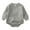 Grey, variant on Baby Girl Boy Bubble Romper 3 6 9 12 18M Onesie Sweatshirt Long Sleeve Oversized Fall One-Piece Bodysuit White 12-24 Months