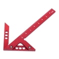 thumbnail image 4 of Centro de carpintería Cola Regla de medición herramienta de carpintería profesional de aluminio Regla Triangular, 4 of 8