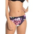 thumbnail image 2 of La Blanca Women's Bloom Field Printed Bikini Swim Bottom Swimsuit (14, Plum), 2 of 4