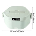thumbnail image 2 of BotaniNest Portable Lunch Food Warmer Heater Container For Travel Camping And Outdoor Picnic Meals With Adjustable Temperature Control, 2 of 5