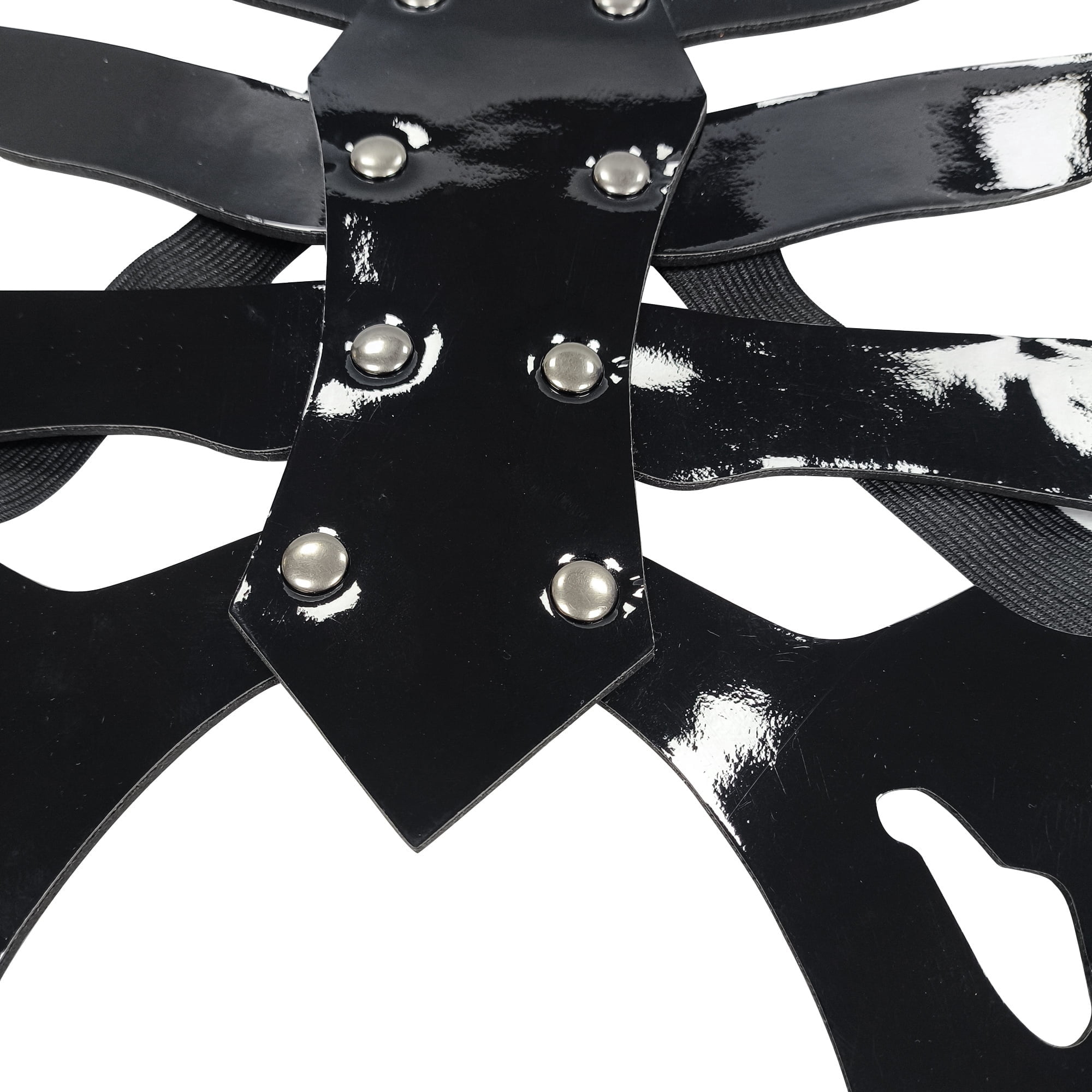 Ribcage Harness Costume Accessory for Adults, Black, Halloween by Way To Celebrate
