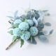 thumbnail image 2 of Ramo de flores artificiales, adorno DIY, flores falsas, estuche para mesa de fiesta, cielo Cielo azul, 2 of 9