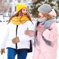 thumbnail image 6 of FNNMNNR 1 Pairs Winter Warm Touchscreen Gloves Women‘s Fleece Lining Texting Gloves Fuzzy Cuff Thermal Soft Winter Gloves, 6 of 6