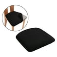 thumbnail image 2 of Chair Seat Covers Seat Covers Chair Seat Covers Removable Washable Dining Chair Protector Seat Cushion Slipcover Black, 2 of 8