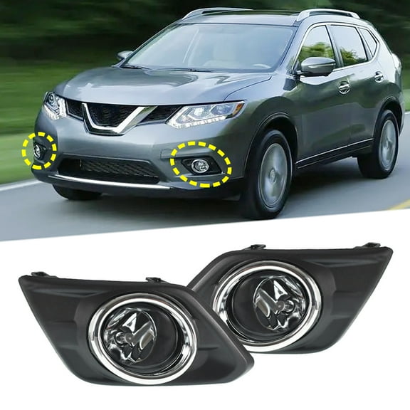 Fit for 14-16 Rogue Fog Lights Kit (2 Pcs)